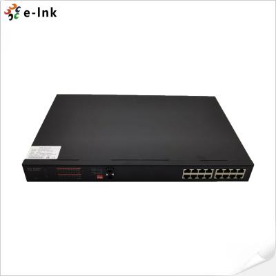 China Cremalheira de interruptor portuária da rede de ISO9001 16 Unmanaged SFP montável à venda