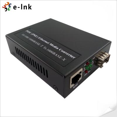 China IEEE 802.3af IEEE802.3at Ethernet Media Converter Fiber To Ethernet for sale