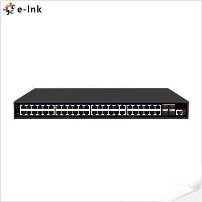 China 802.3at PoE + SFP+ L3 Managed Switch Packet Buffer Memory 131Mpps for sale