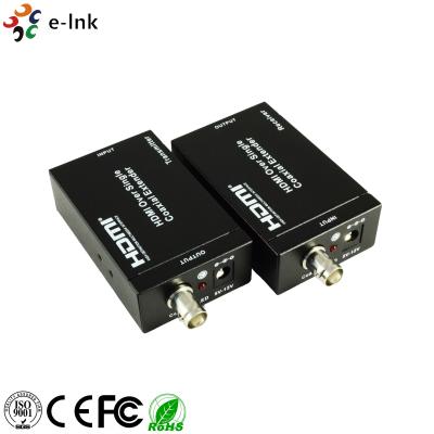 China vrouwelijke Type A 19pin HDMI Vergroting over de Coaxiale Kabel van Ethernet RG6 Te koop