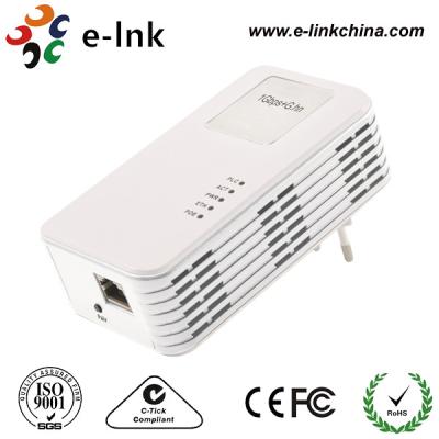 China 1000M Mini Powerline Ethernet Adapter PLC throughput up to 800Mbps for sale