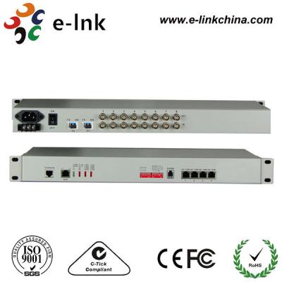 China multiplexor óptico de la fibra PDH del suplemento 8E1 4FE 1 de la fibra de 16dBm HDMI en venta