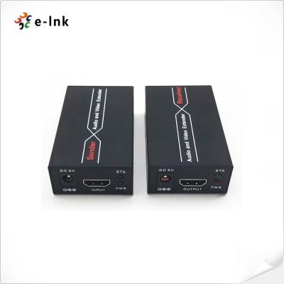 China 60M HDMI Extender Over Cat6 Fiber Optic Accessories With POC Function for sale
