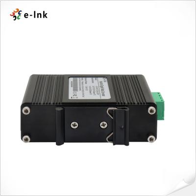 China Mini Industrial 3-Port 10/100/1000T + 1-Port 1000X SC Gigabit Ethernet Switch Single Mode Dual Fiber 1310nm 20km en venta