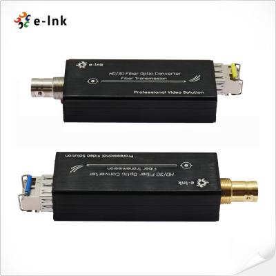China Mini HD-SDI sobre extensor de fibra para sistemas de cámara HD-SDI en venta