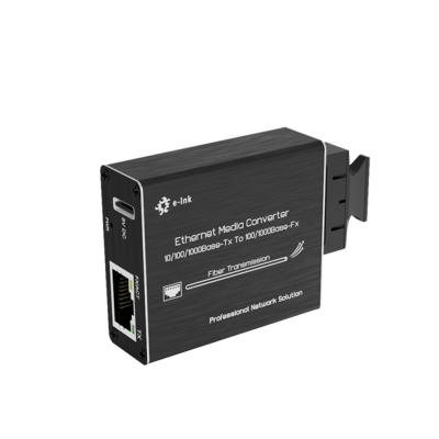 Chine Convertisseur multimédia Ethernet de type micro 10/100/1000Base-Tx à 100/1000Base-Fx à vendre