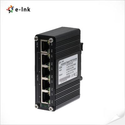 Chine L'extenseur industriel à 1 port 802.3at PoE+ à 4 ports 802.3af/à Gigabit PoE à vendre