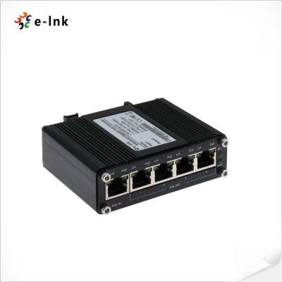 Chine L'extenseur industriel à 1 port 802.3at PoE+ à 4 ports 802.3af/à Gigabit PoE à vendre