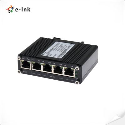 China L'extenseur industriel à 1 port 802.3at PoE+ à 4 ports 802.3af/à Gigabit PoE for sale