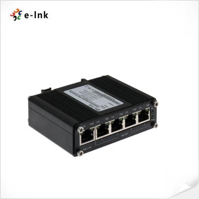 Chine Prolongateur PoE++ industriel 1 port 802.3bt vers 4 ports Gigabit PoE 802.3af/at à vendre
