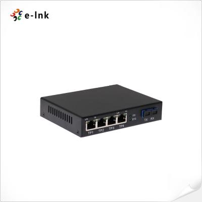 Chine Convertisseur de fibres de l'écran LED avec port de fibres SC 1x10G + ports Ethernet RJ45 4 x 10/100/1000M à vendre