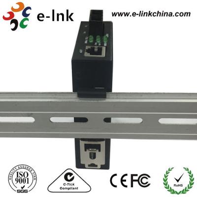 China DIN-Rail 10/100/1000Base-TX a 1000Base-X Ethernet Media Converter for sale