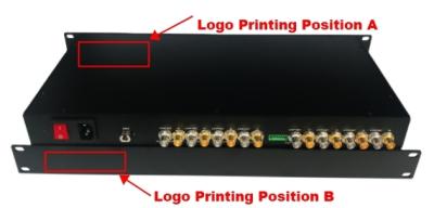 Chine 1U SD/HD/3G-SDI à huit canaux monté sur un rack sur le prolongateur non comprimé CWDM à fibre unique à vendre