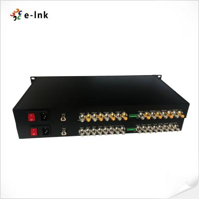 Chine 1U SD/HD/3G-SDI à huit canaux monté sur un rack sur le prolongateur non comprimé CWDM à fibre unique à vendre