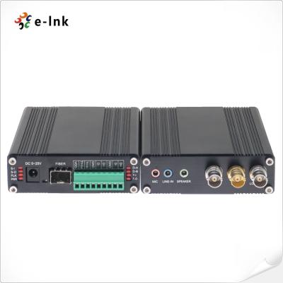 China 4-Kanaals 3G-SDI Glasvezelconverter met Ethernet Te koop