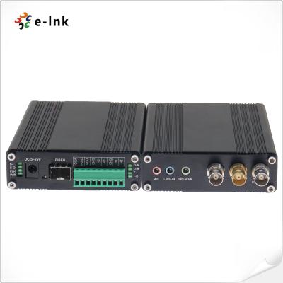 China 4-Kanaals 3G-SDI Glasvezelconverter met Ethernet Te koop