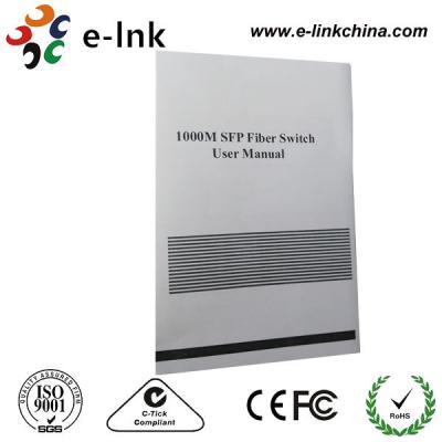 中国 8x100M SFPポート + 1x1000M SFPポート /TPポート (コンボ) アップリンクファイバースイッチ 販売のため