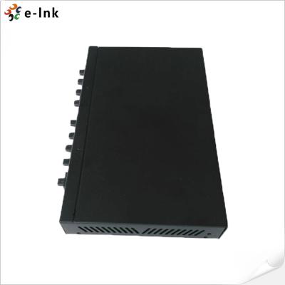 中国 8x100M SFPポート + 1x1000M SFPポート /TPポート (コンボ) アップリンクファイバースイッチ 販売のため