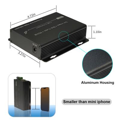 China DVI + 1Ch Audio estéreo bidireccional + 1Ch RS232 a través del extensor de fibra óptica en venta