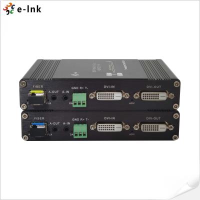 Китай 1Ch 1080P Двунаправленный DVI + 1Ch Двунаправленный RS232 + 1Ch Двунаправленное Стерео Аудио + GPIO по волоконно-оптическому удлинителю продается