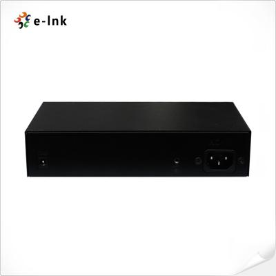 Chine Commutateur Ethernet 8 ports 10/100/1000T 802.3at PoE + 1 port Uplink + 1 port Gigabit SFP à vendre