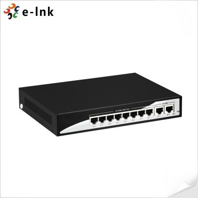 Chine Commutateur Ethernet à liaison montante à 8 ports 10/100BASE-T PoE et 2 ports 100BASE-T à vendre