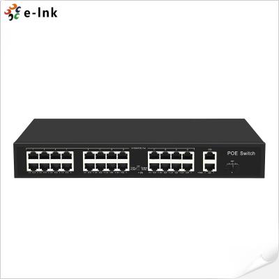 China Switch Ethernet 24*10/100M PoE + 2*10/100/1000M Uplink RJ45 + 1*1000M Uplink SFP for sale