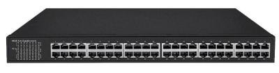 中国 48x10/100/1000M RJ45 PoE ポートを持つ管理されていない 48 ポート ギガビット PoE スイッチ 販売のため