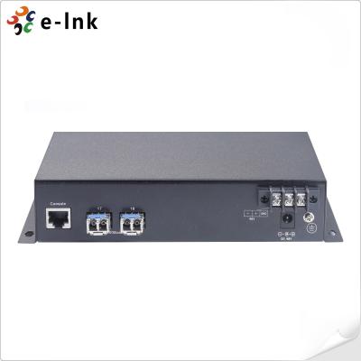 China Porte TP 16x10/100M (16POE-PSE -IEEE802.3af 15.4W/30W) + 2 switch PoE gestiti SFP 1000M for sale
