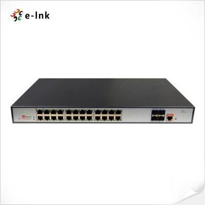 China L3 관리형 PoE 스위치: 24포트 10/100/1000Base-T PoE+ 및 4x10G SFP+ 포트 for sale