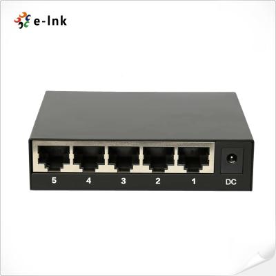 China 비관리형 5포트 10/100/1000Mbps 이더넷 스위치 for sale