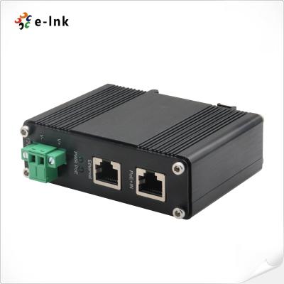 中国 工業用10/100/1000Mbps 802.3at PoE+ スプリッター出力電圧12VDC 販売のため