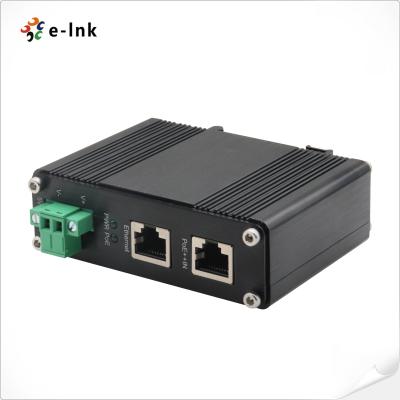 China Industriële 10/100/1000Mbps 802.3at PoE+ Splitter Uitgangsspanning 5VDC Te koop
