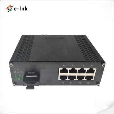 China Interruttore Ethernet a 8 porte industriale 10/100/1000Base-T + 1-Port 1000Base-X for sale
