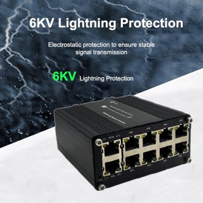 Chine Commutateur d'Ethernet de contrat de Mini Industrial 10-Port 10/100/1000T à vendre