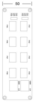 中国 産業用 2 ポート 10/100/1000BASE-T + 8 ポート 1000BASE-X SFP オプティカル スイッチ 販売のため