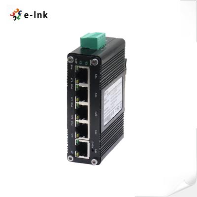 Chine L'interrupteur Ethernet mini industriel géré à 4 ports 10/100/1000BASE-T 802.3at PoE + 1 ports 10/100/1000T à vendre