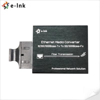 China Micro tipo 10/100/1000Base-Tx a 100/1000Base-Fx Ethernet Media Converter for sale