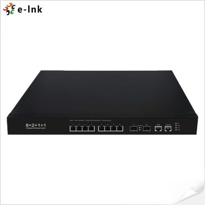 Chine L2 Gestion de 8 ports 1G/10G Base-T + 2 ports 10G SFP+ Gigabit Ethernet Switch à vendre