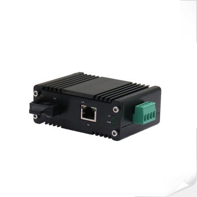 China Mini Industrial 10/100/1000Base-T naar 1000Base-X Media Converter Te koop