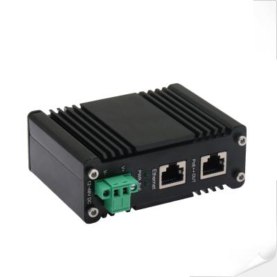 China Industrial Gigabit 95W 802.3bt PoE++ Injector (12~48VDC) for sale