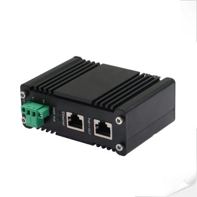 China Industrial Gigabit 95W 802.3bt PoE++ Injector (12~48VDC) for sale