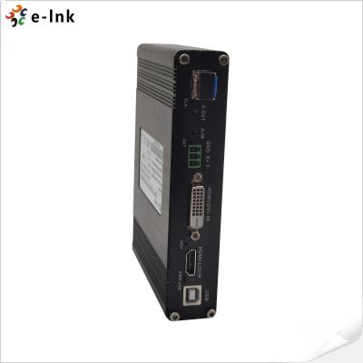 China 1Ch 1080P DVI + USB KVM + 1Ch RS232 + 1Ch Bidi Stereo Audio + 1Ch GPIO over Fiber Extender for sale