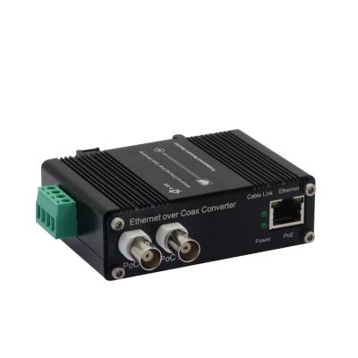 Chine 1Ch DIN-Rail Industrial 10/100Base-TX Ethernet sur étendue coaxiale à vendre