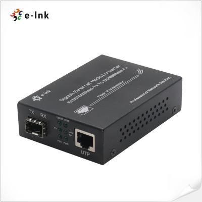 China Media Converter 10 / 100M Fast Ethernet(with External Power Supply) SFP Slot for sale