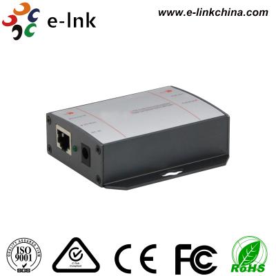 China 56VDC 35W 10/100/1000M Gigabit POE Injector for sale