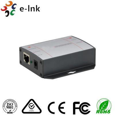 China 56VDC 35W 10/100/1000M Gigabit POE Injector for sale