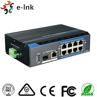 中国 産業8つの港PoE （250M）の速いイーサネット スイッチ 販売のため