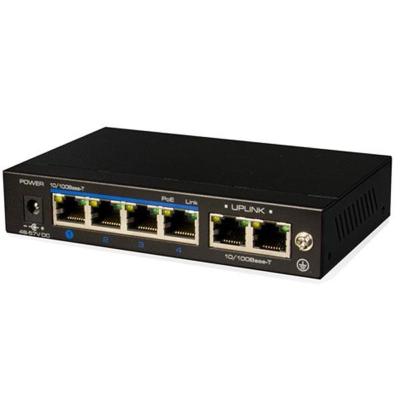 China commutatore di 4-Port PoE+ (250m) for sale