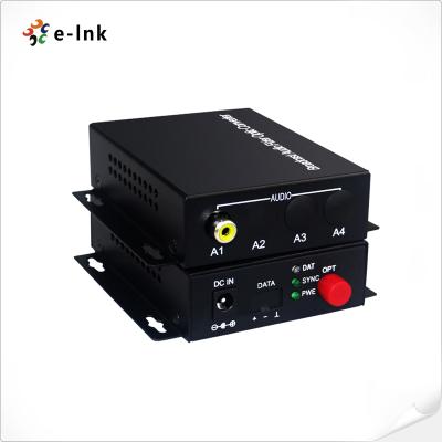 China audio di 1Ch RCA sopra il convertitore ottico della fibra for sale